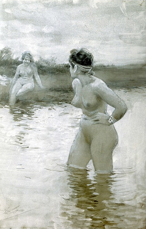 Brynhild and Gudrun