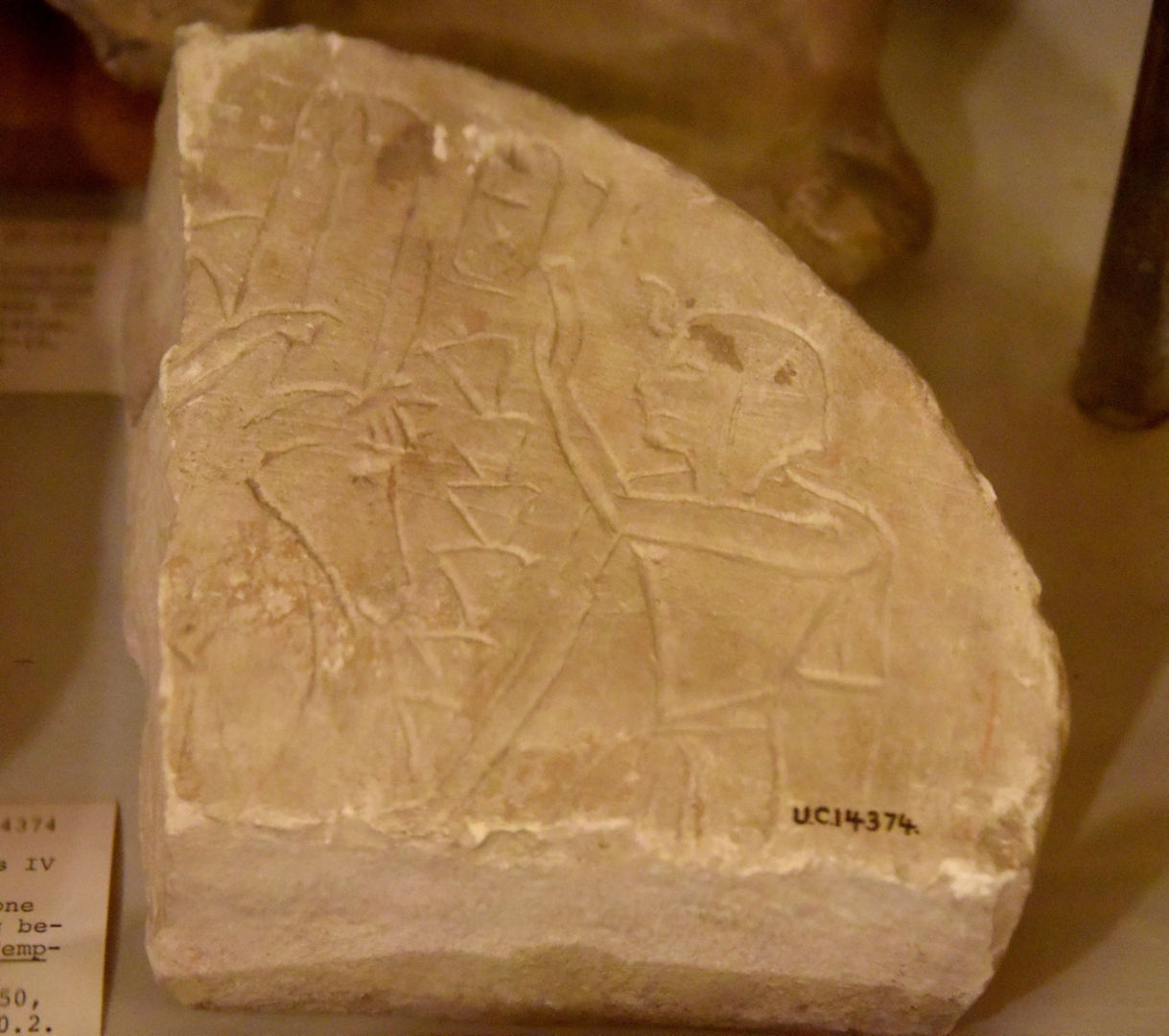 Stela showing king Thutmose IV adoring a goddess, probably Astarte
