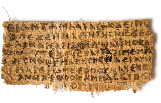 Click image for larger version  Name:	The_Gospel_of_Jesus_Wife_papyrus.jpg Views:	1 Size:	100.4 KB ID:	10222